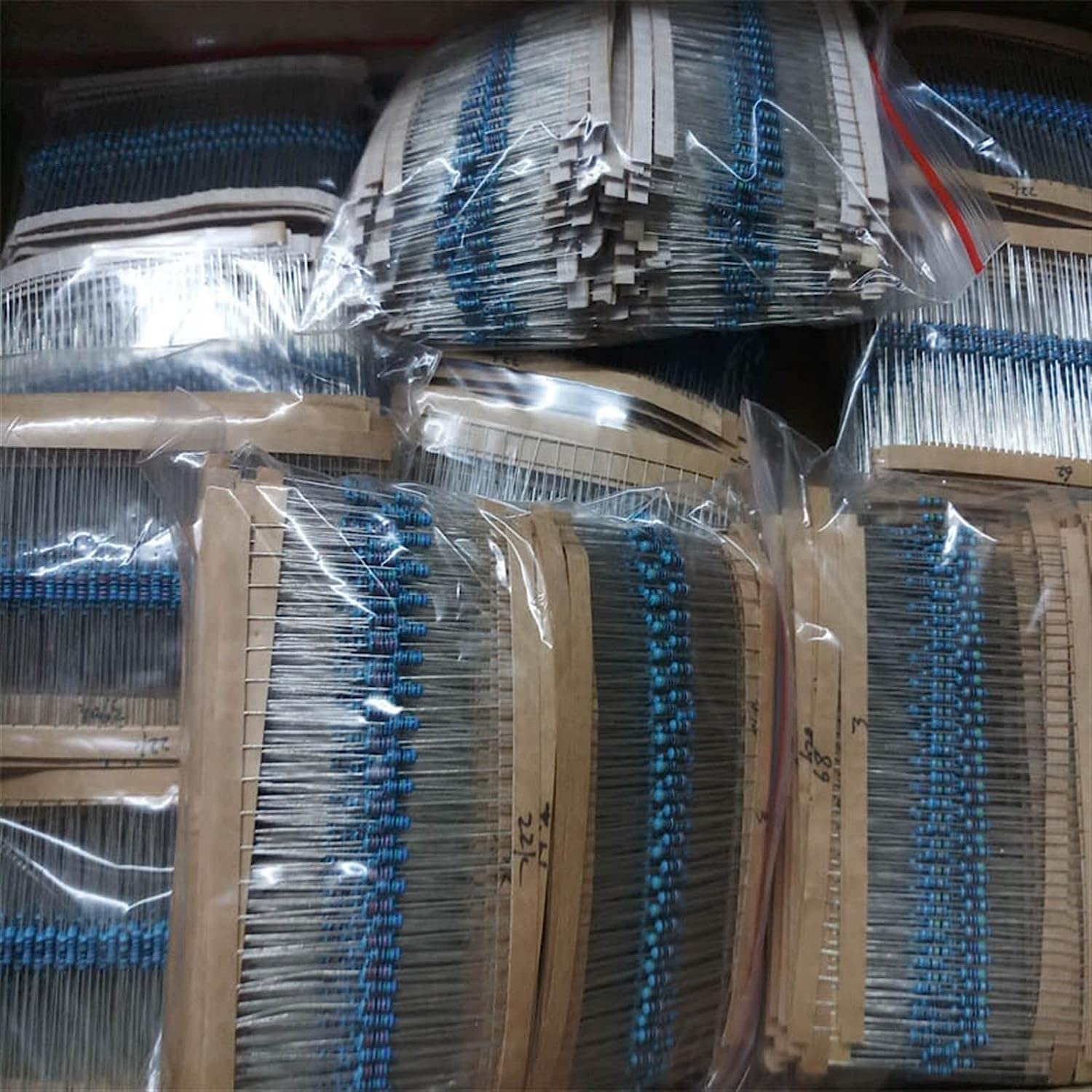 2600 Pz/Lotto 130 Valori 1/4W 0.25W 1 Percent Resistori a Film Metallico Set, Lotto Resistori Assortimento Kit Resistore