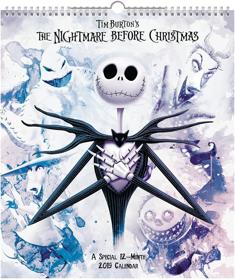 The Nightmare Before Christmas Special Edition Wall Calendar (2019)