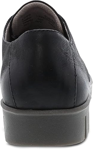 Miniatura 5 de Dansko Zapatos Oxford con cordones estilo Libbie para mujer. La parte superior de cuero y las suelas de goma soplada son duraderas y ligeras,