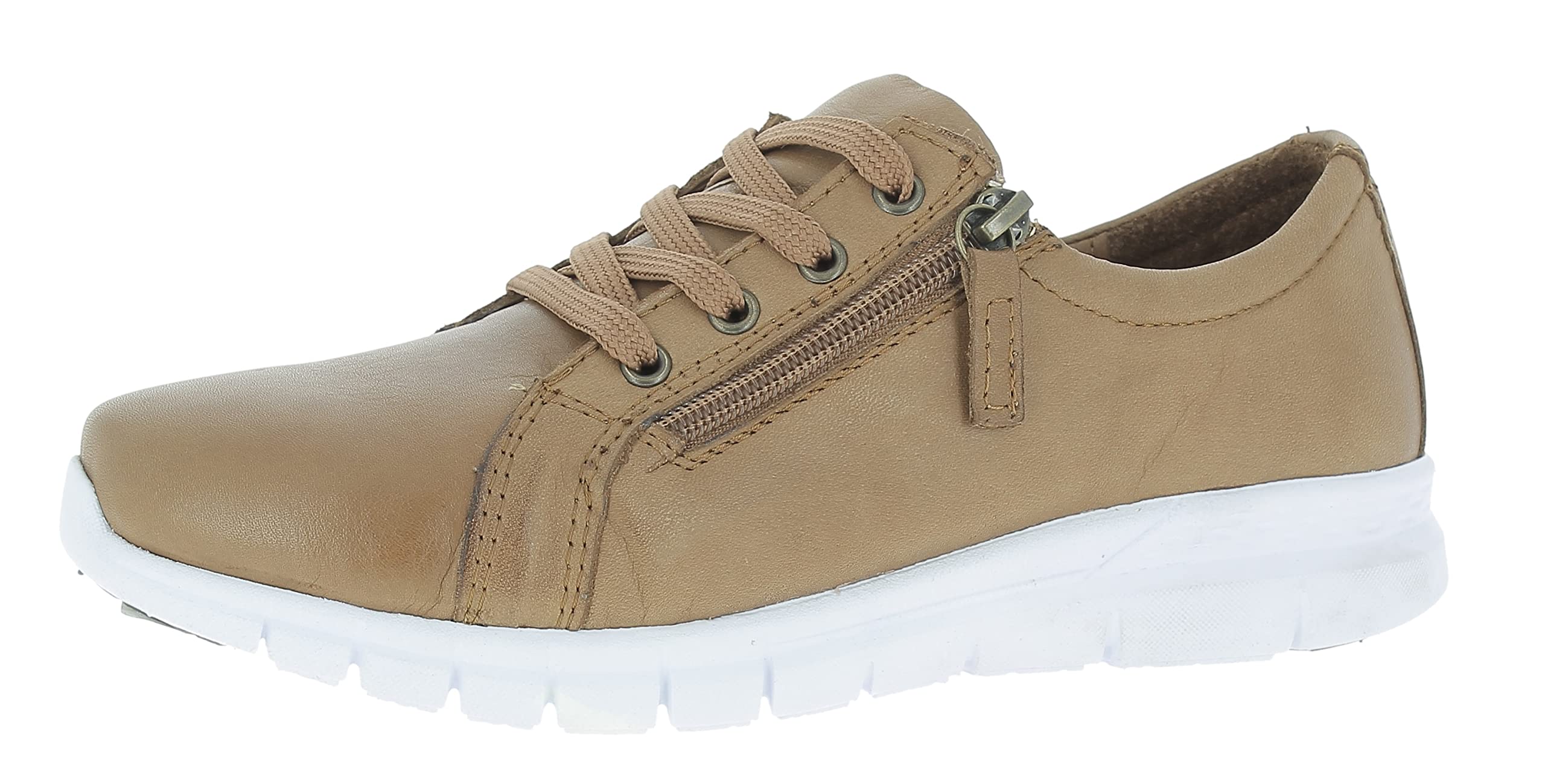 Andrea Conti Women's Trainers Sneaker, Brown, 6 UK