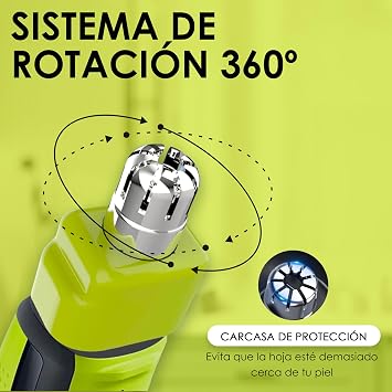 One Blade Nose and Ear Blade Compatible with One Blade, Protective Shell, Easy Cleaning (1 Pack) (Nose Blade)