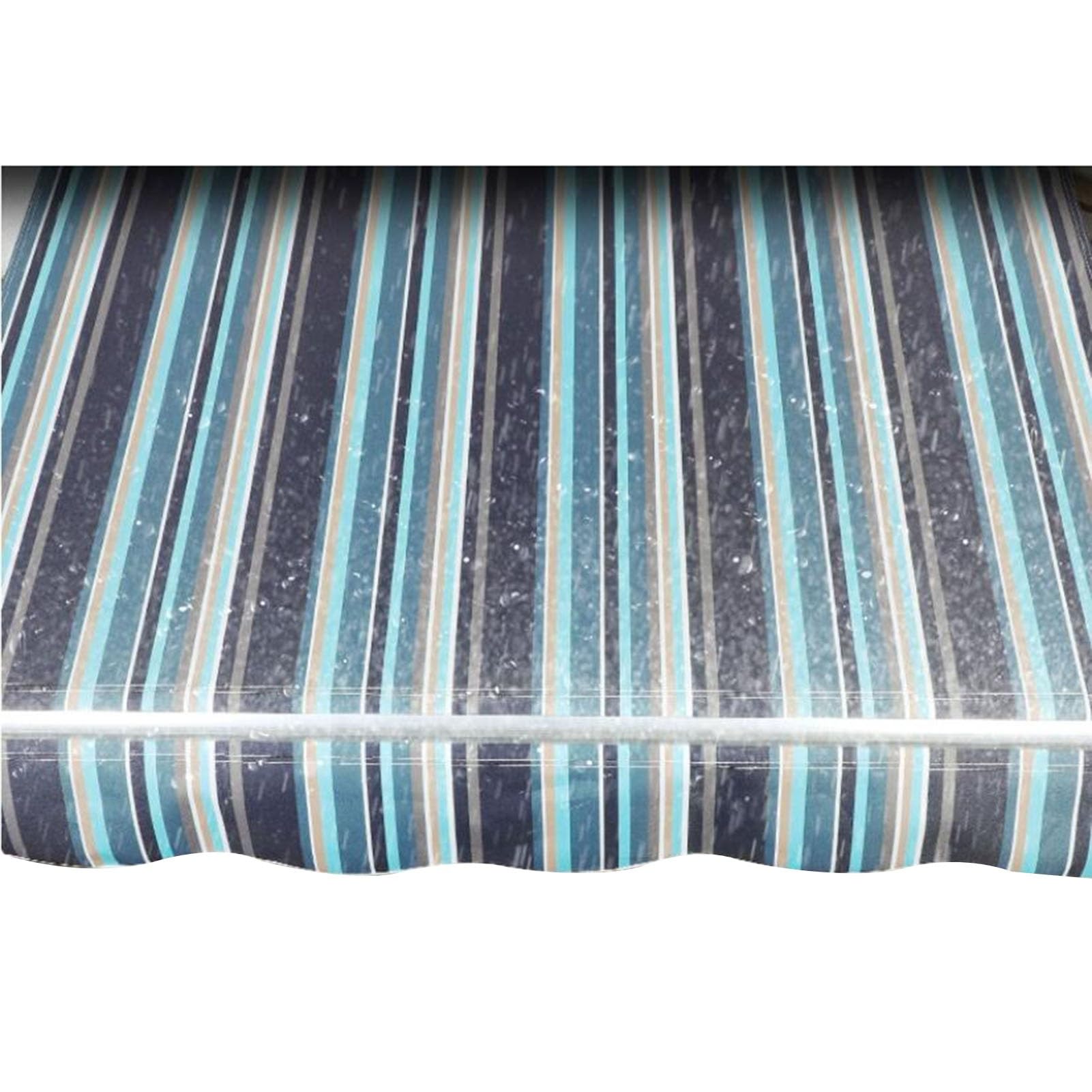 Toile auvent déchirée ? Remplacez le tissu polyester imperméable