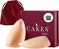 CAKES Body Sticky Triangle Silicone Nipple Covers for Women - Adhesive-Free Nip Nook, Reusable for Deep V-Necks
