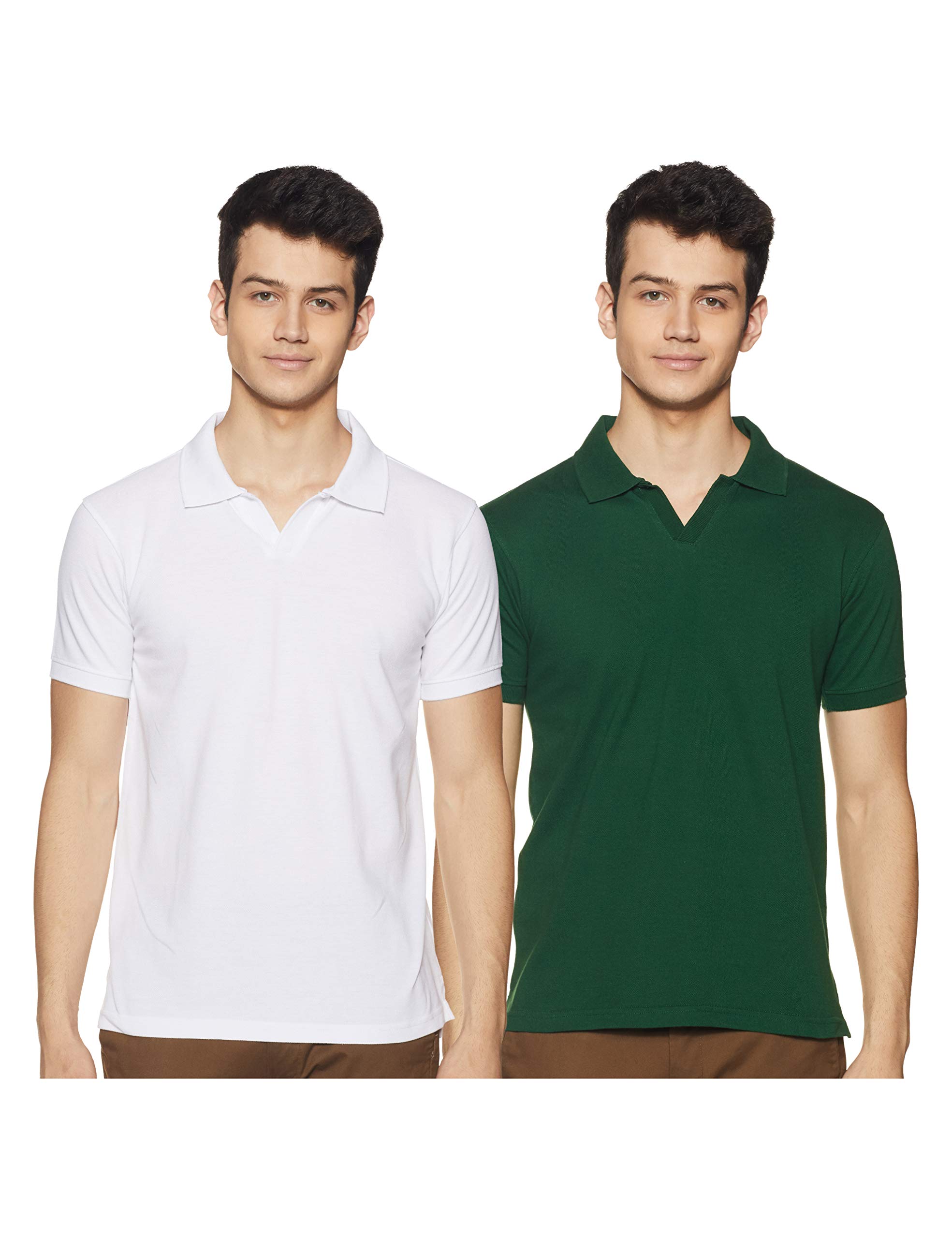 Men's Solid Regular Polo Shirt (JC-PO2)