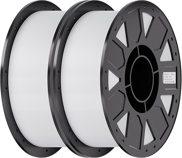 Creality PETG-филамент 1,75 мм, Ender для 3D-принтера, PETG, высокая точность, высокая прочность, без запаха, влагостойкий, 2 кг, белый