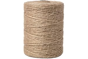 3mm Natural Jute Twine 328 Feet, Your Reliable Crafting Companion