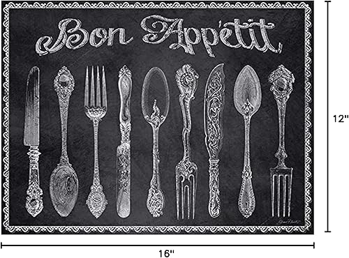 Miniatura 2 de Buyartforless Jean Plout - Póster decorativo para pared (16 x 12 pulgadas), diseño de pizarra