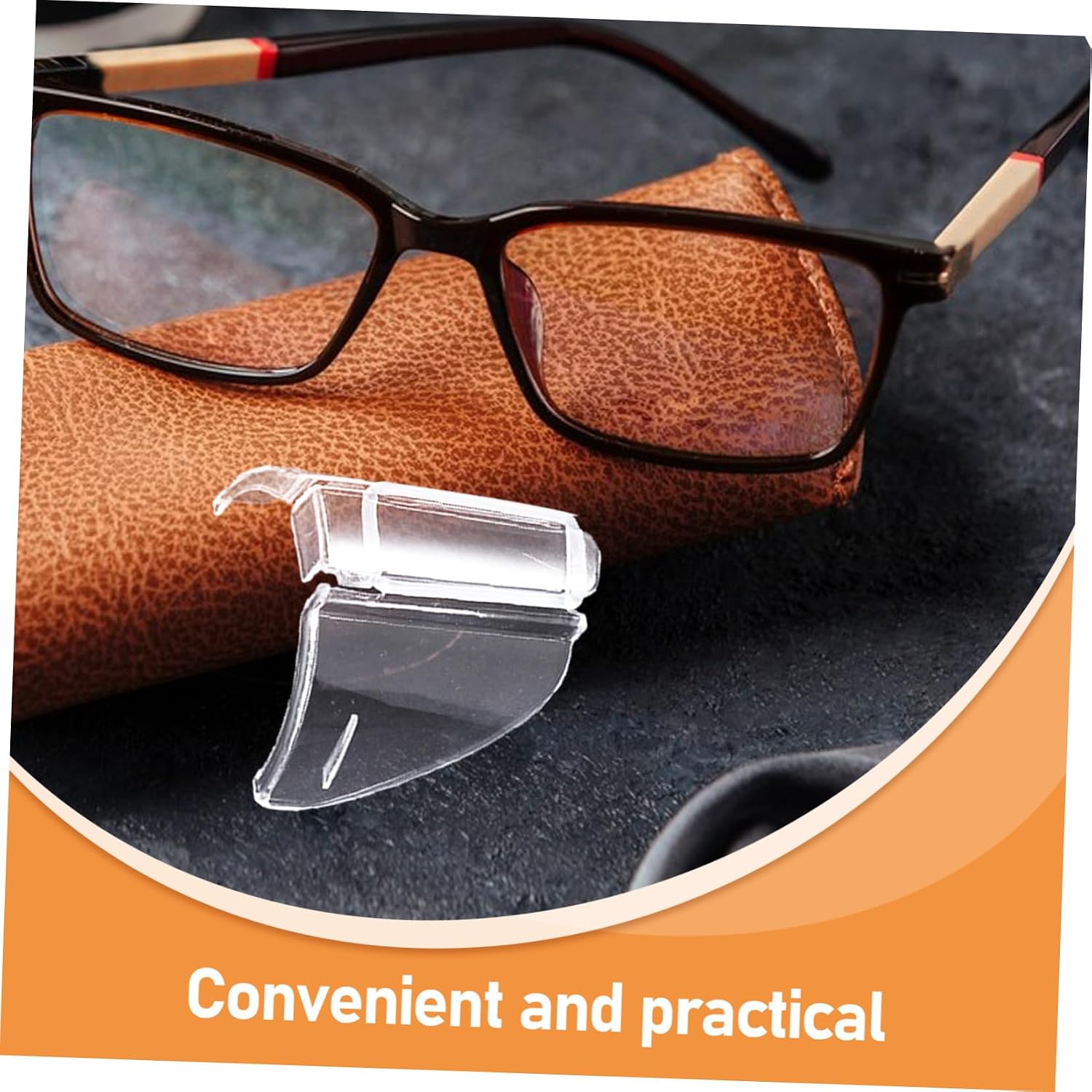 2pcs Heavy Duty Side Shield Eyeglasses for Enhanced Eye Protection Reusable Safety Guards Compatible with Various Glasses for Laboratories and Construction Sites