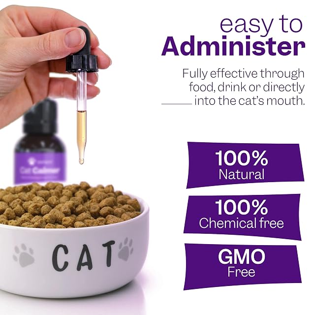 Foto 5 de 8 de Zanipro Cat Calming Drops - UK Made 100% Natural- Helps Relieve Behavioural Issues At Home & On The Move