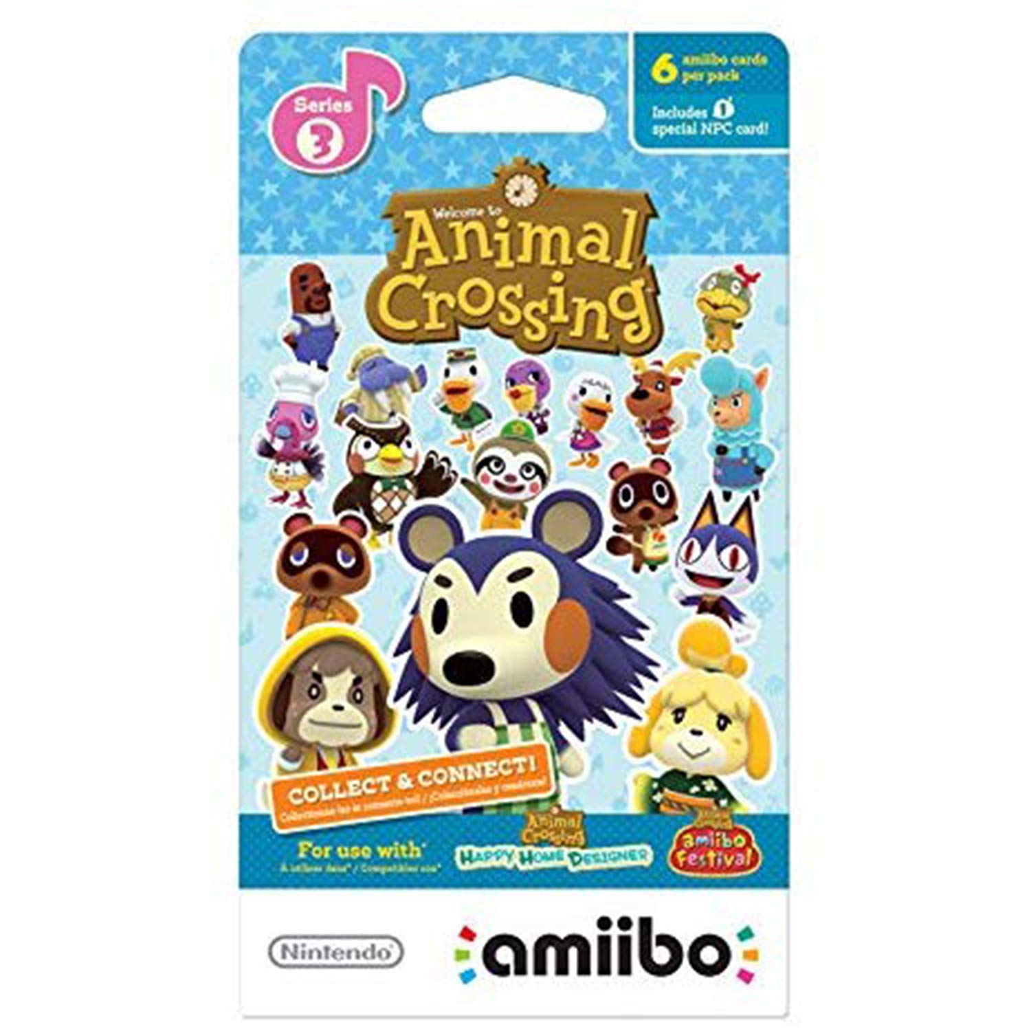 Nintendo Animal Crossing amiibo cards Series 3 Nintendo Wii U