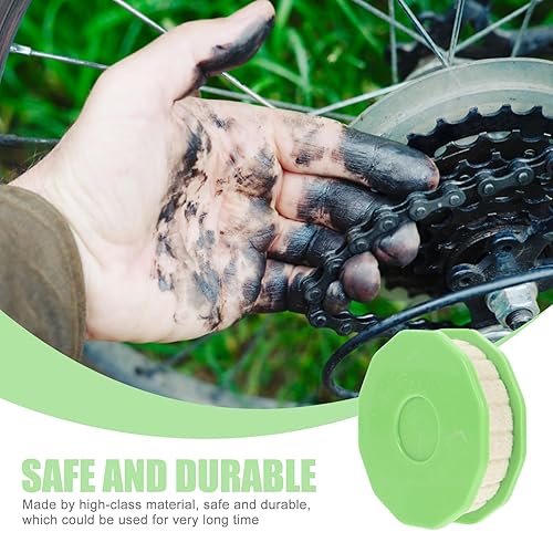 Miniatura 5 de INOOMP 2 unids rodillo bicicleta engrasador bicicleta cadena herramienta bicicleta lubricación rodillo bicicleta cuidado bicicleta lubricador