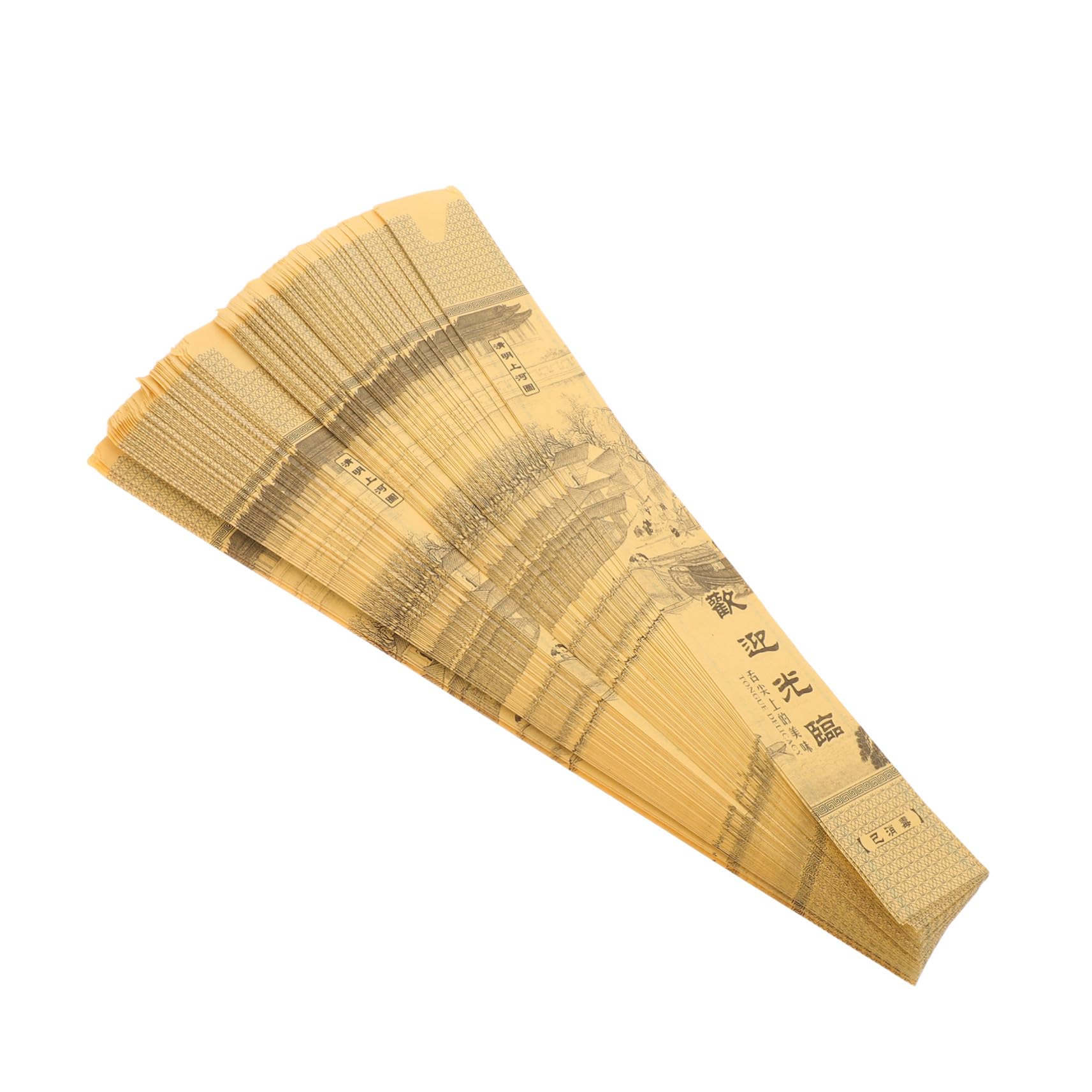 Fundas de papel kraft LIFKOME para palillos y cubiertos de estilo japonés pack de 1000 unidades