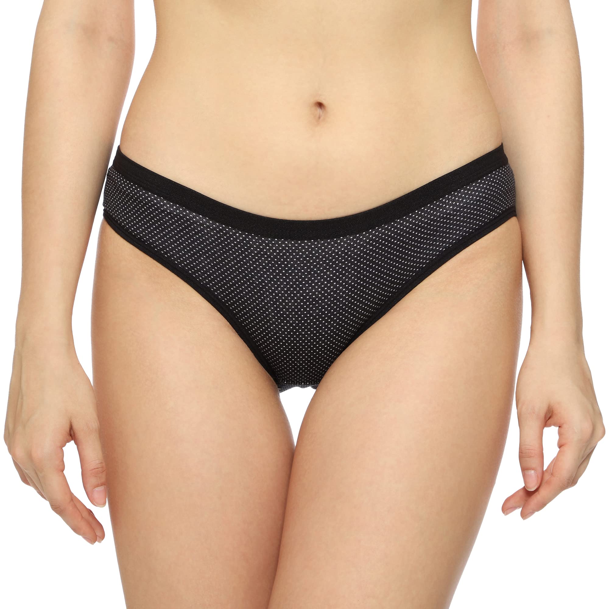 Women's Girls Thongs Plain Solid Bikini Underwear-picture-16