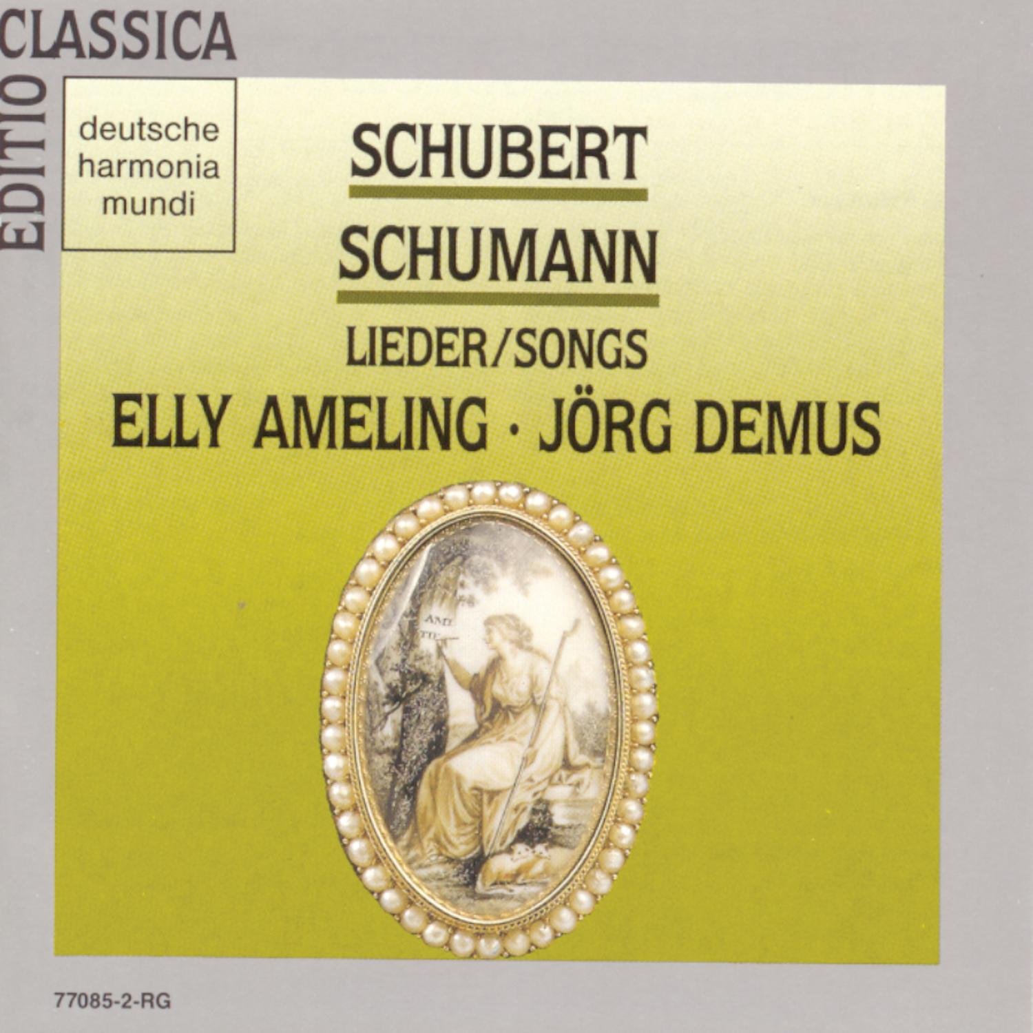 SchubertSchumann Songs [Audio CD] Ameling, Elly and Franz Schubert