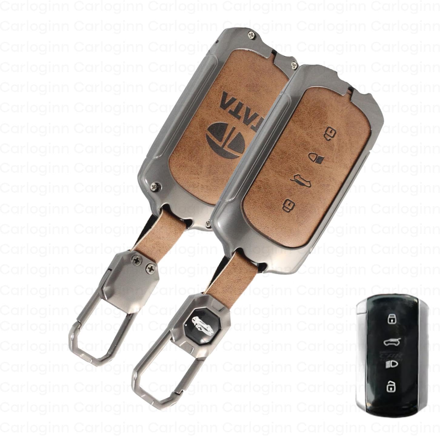 Key Case Fit For Tata Curvv | Curvv EV Electric | Sierra | Safari | Harrier | 4 Button Smart Key-image-25
