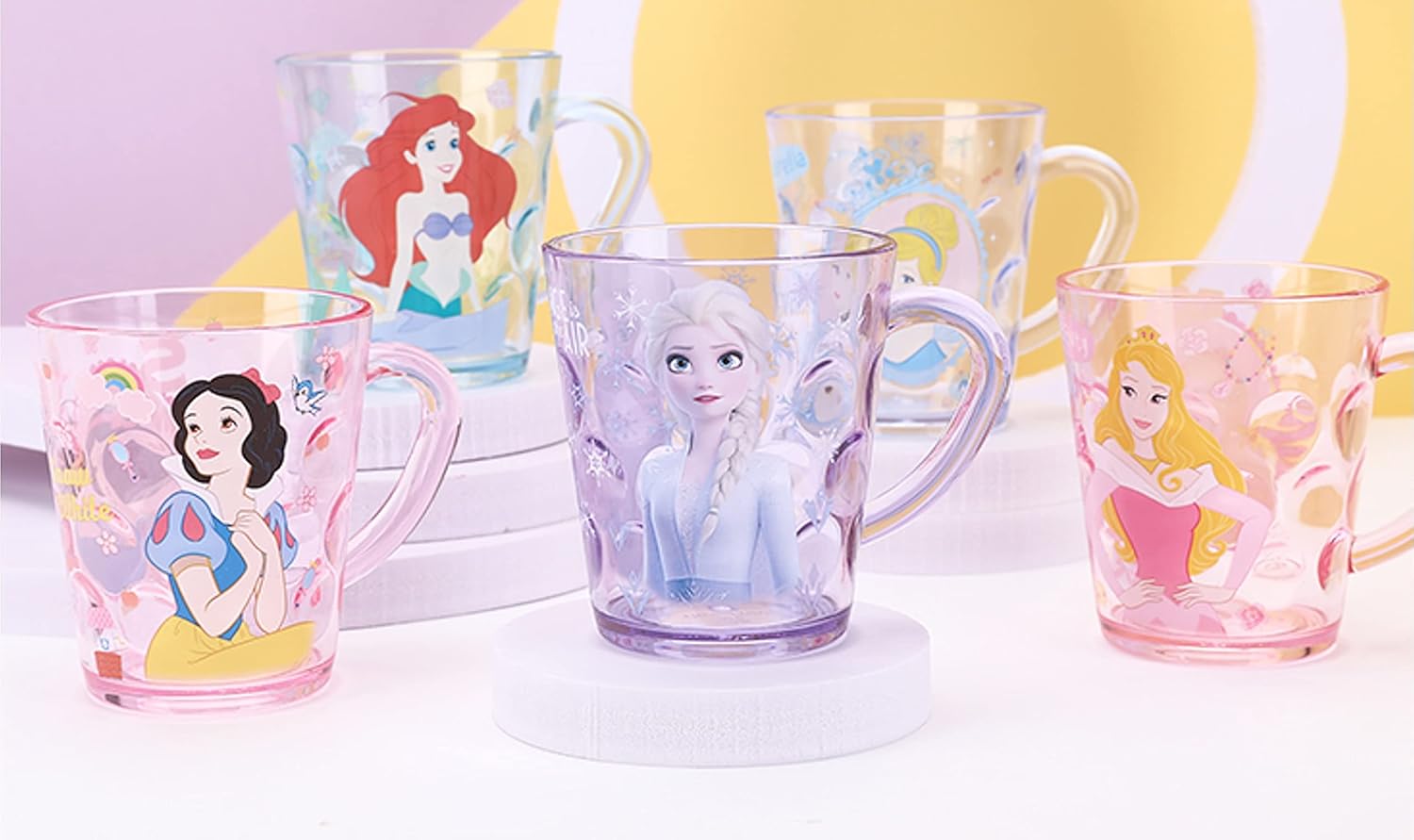 Everyday Delights Princess Ariel Green Durable ABS Plastic Cup, 250ml - Image 5