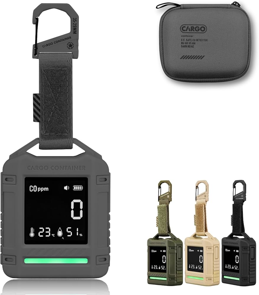 Amazon.co.jp: CARGO CONTAINER カーゴコンテナ SAFE CO DETECTOR 一