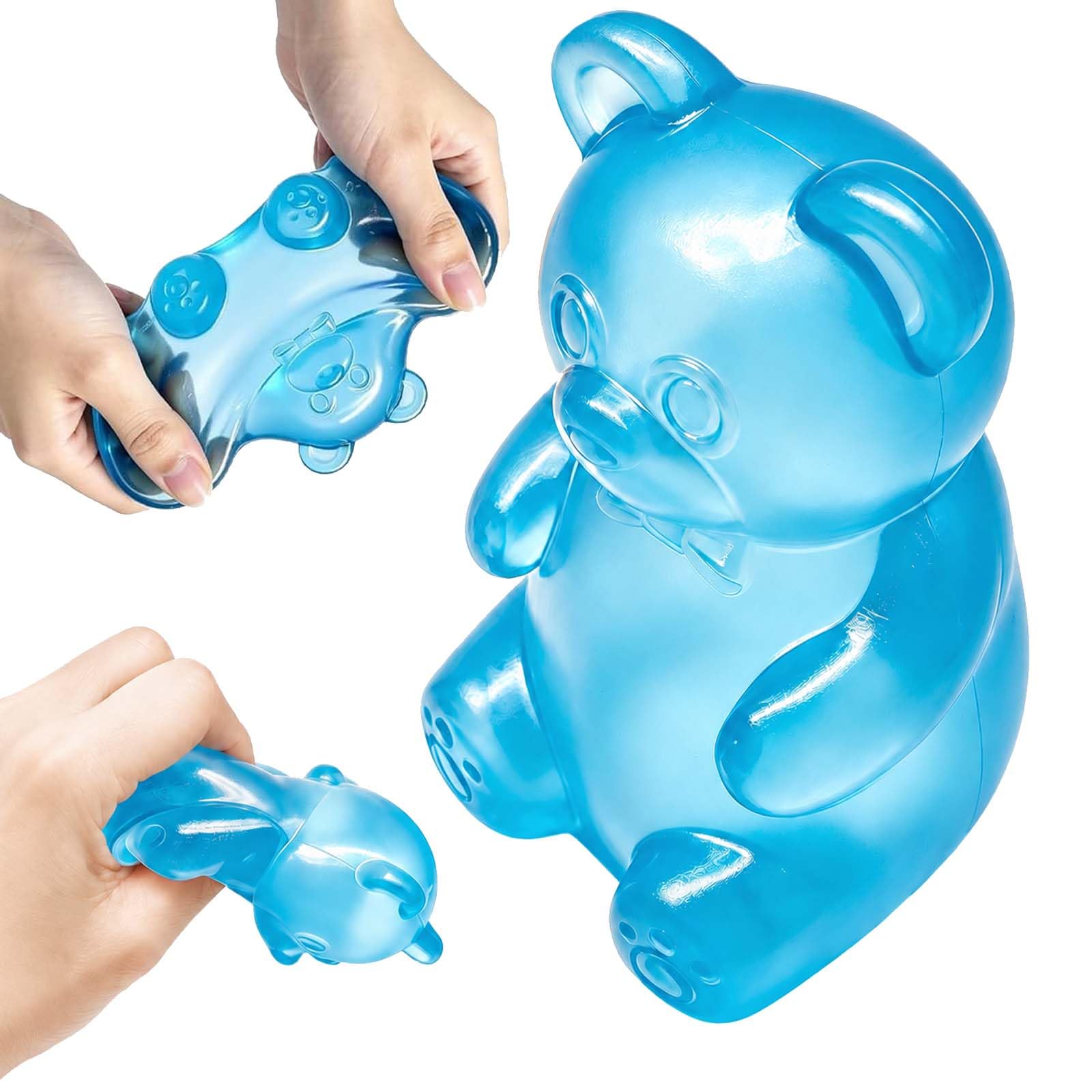 Bear Squishy Toys, Slow Rising Gummy Bear Stress Balls for Kids & Adults