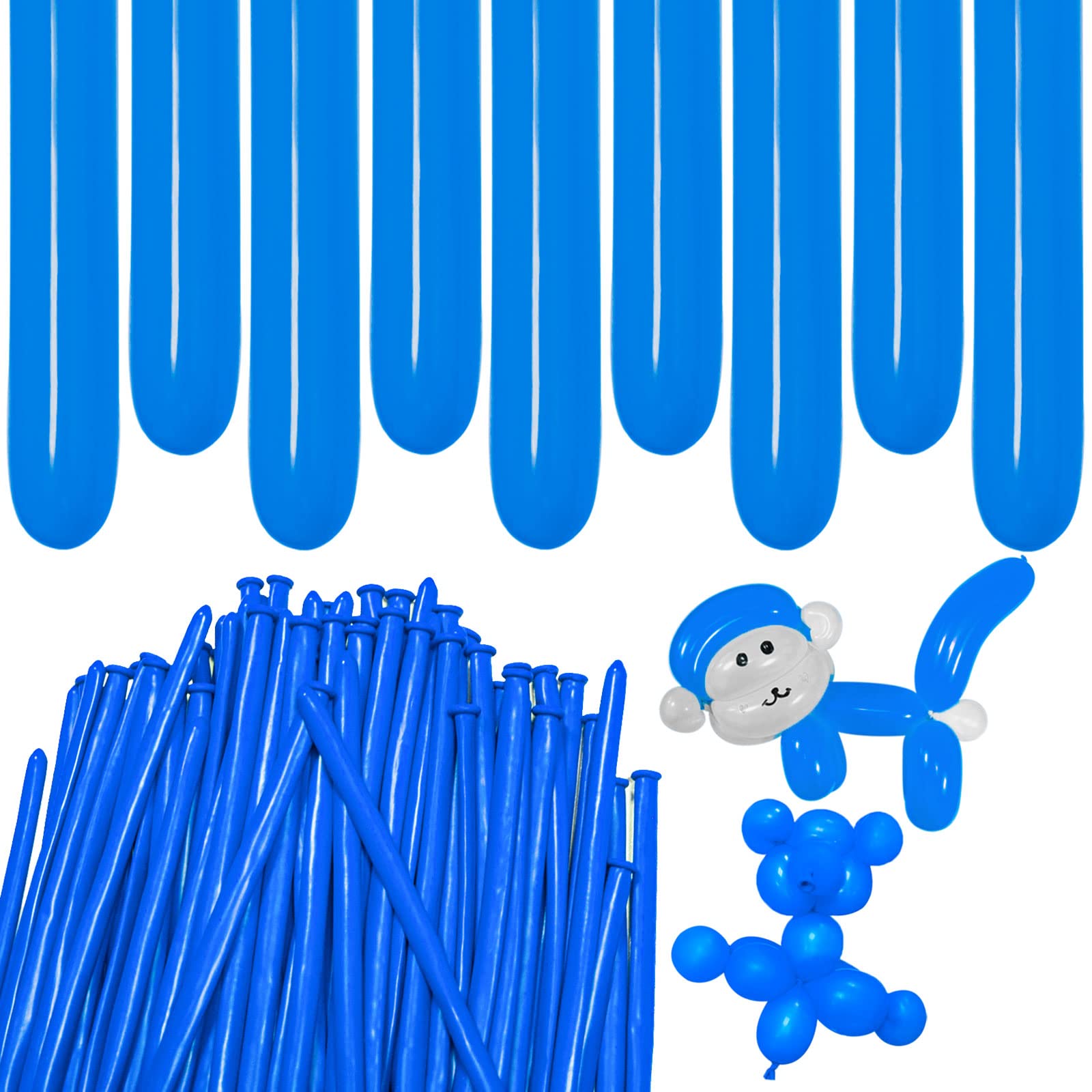 260 Clear Long Balloons for Arch & Party Decor -20 260 Clear Long Balloons for Arch & Party Decor -20