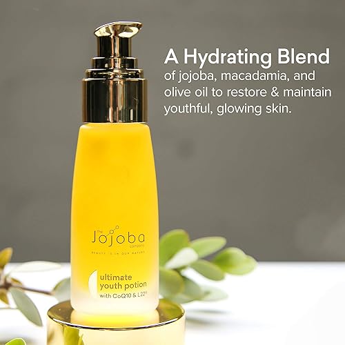 Miniatura 6 de The Jojoba Company Ultimate Youth Potion, mantiene el brillo juvenil, mejora la elasticidad y firmeza de la piel, enriquecida con fórmula L22