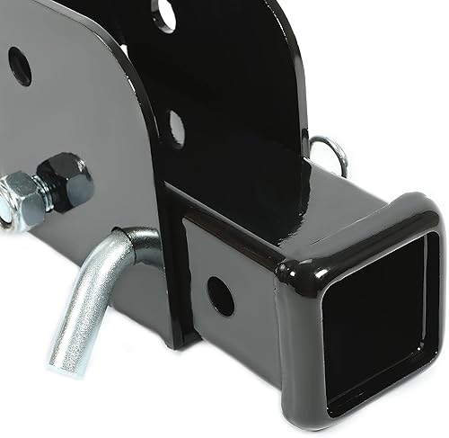 Miniatura 9 de HECASA Adaptador de enganche receptor plegable de 2 pulgadas compatible con enganches de remolque de 2 pulgadas de peso de lengua de hasta 500