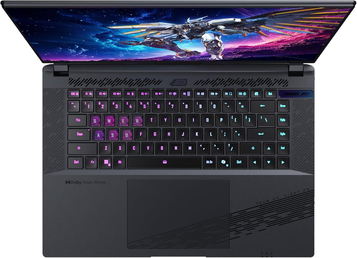 GIGABYTE - AORUS Elite 16 Gaming Laptop - 165Hz 2560x1600 WQXGA - NVIDIA GeForce RTX 5070 - Intel Core Ultra 9 275HX - 2TB SSD with 32GB DDR5 RAM - Windows 11 Home AD (AORUS Elite 16 BWHC3USC65SH)