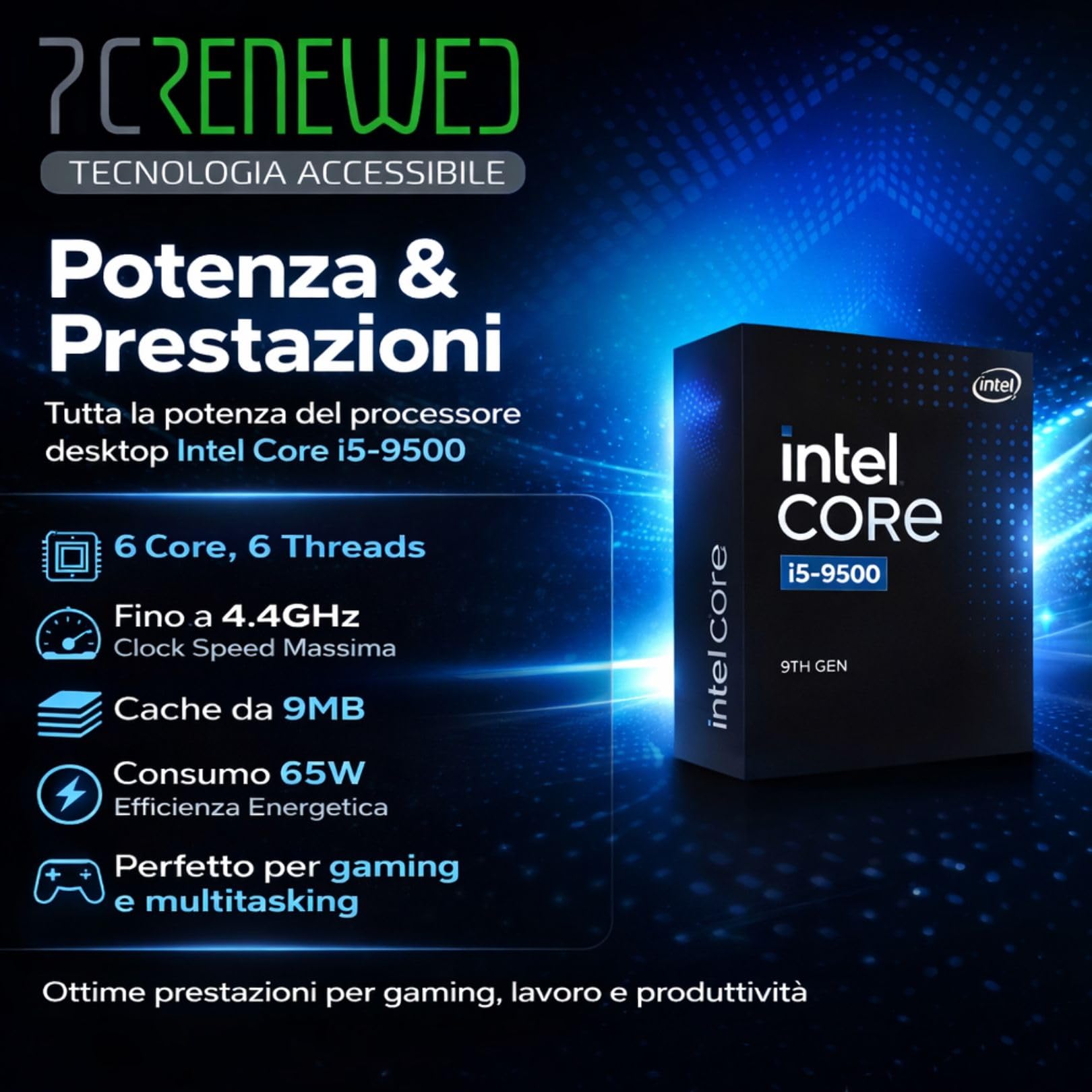 Lenovo PC Fisso Completo SFF i5-9500 16GB RAM 512GB SSD + Monitor 27" Full HD NUOVO | Windows 11 Pro + Office 2021 | WiFi | Desktop Ufficio Casa Pronto all’Uso (Ricondizionato + Nuovo) (PC+Minitor)