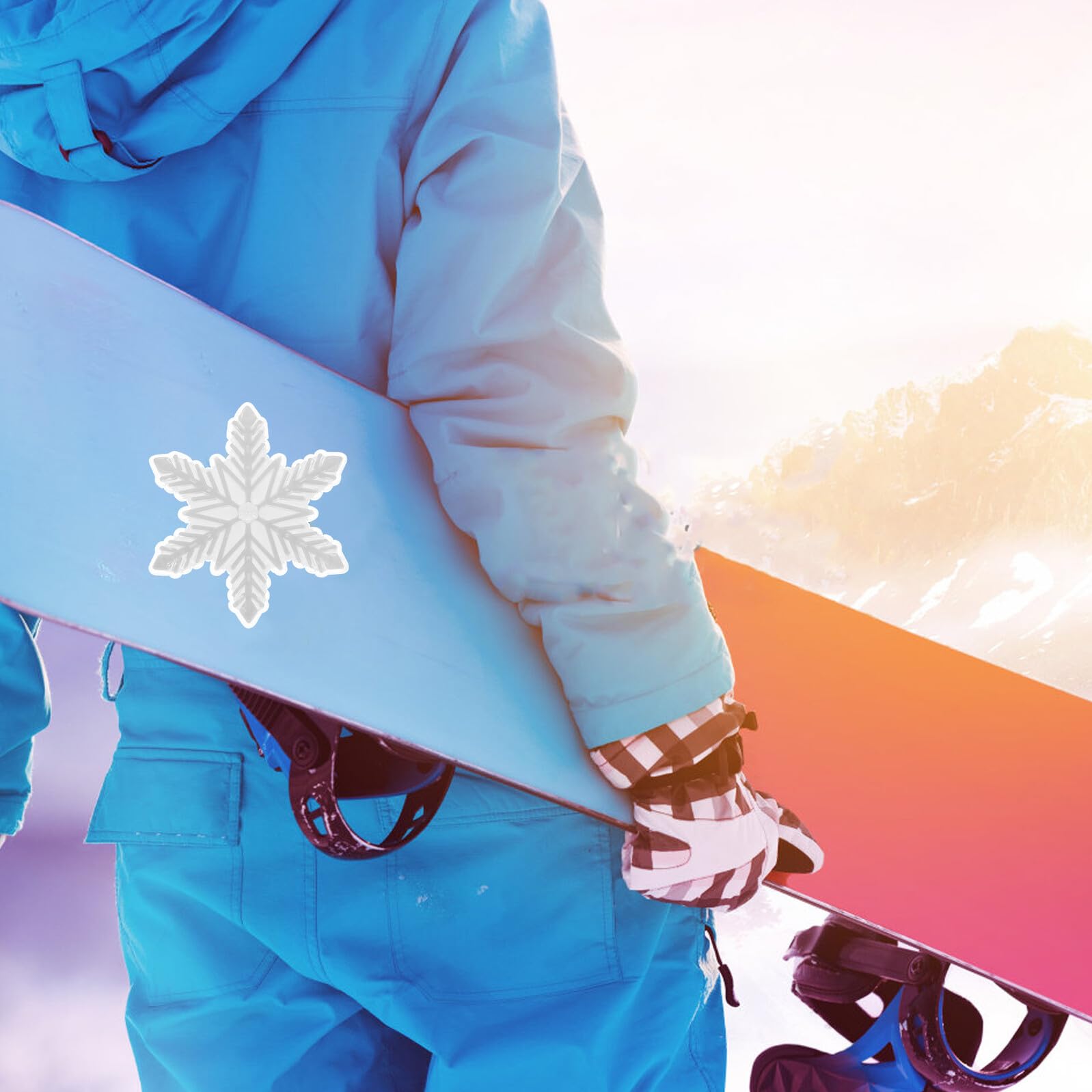Healeved Anti-rutsch Aufkleber für Snowboard Skateboard Sticker Antirutsch Klebeband für Outdoor Sport rutschfeste Kissen Pad für Ski Sport Zubehör