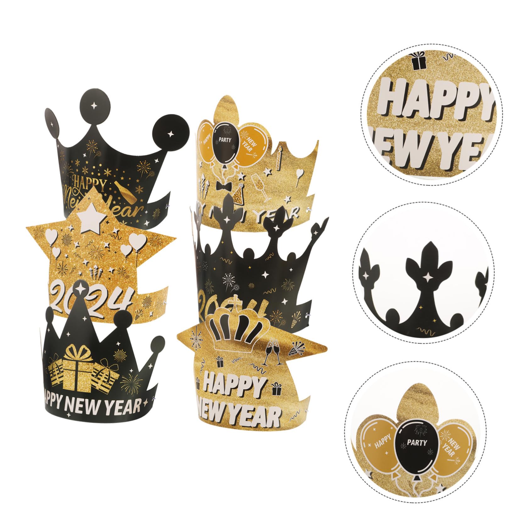 TOYANDONA Sombreros De Para Adultos Apoyo De De Suministros De Fiesta De Navidad Sombreros De Fiesta Para Niños Artículos De Fiesta Para Adultos Papel