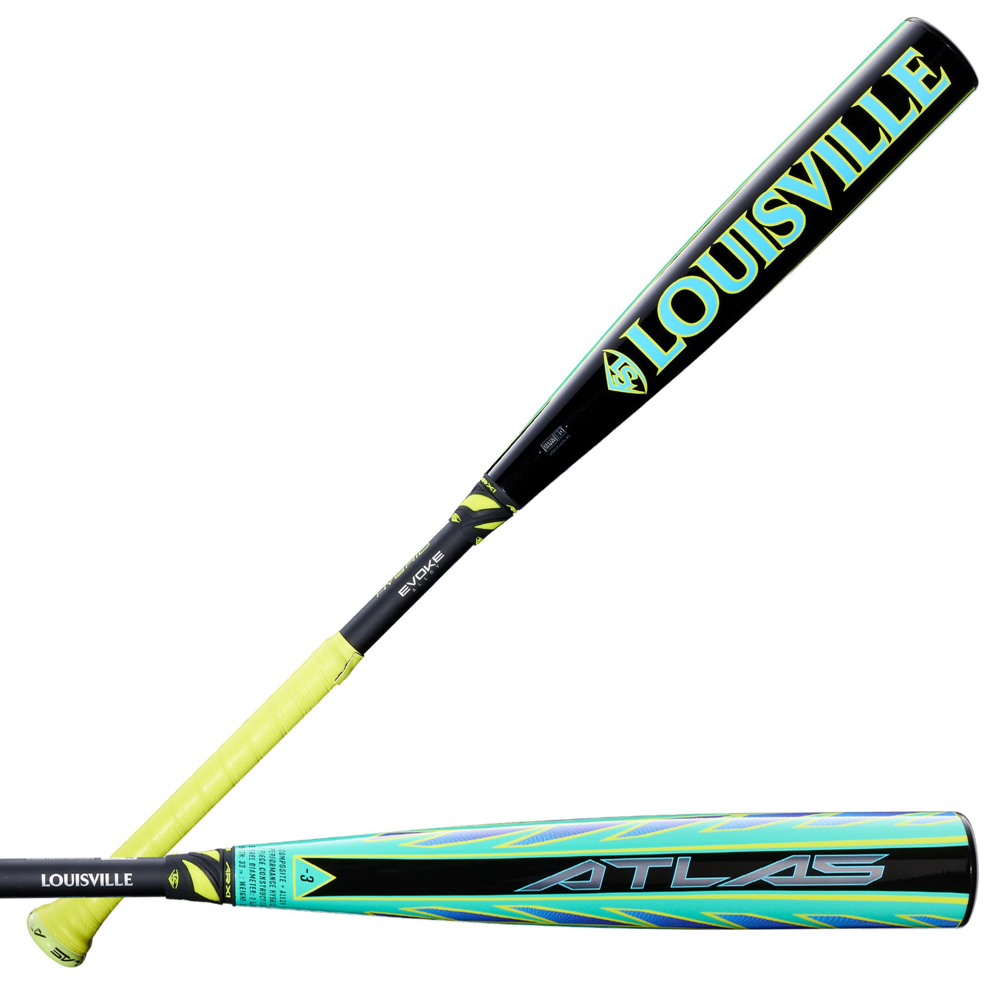 Amazon.com: Louisville Slugger 2026 Atlas™ Hybrid Green (-3) BBCOR