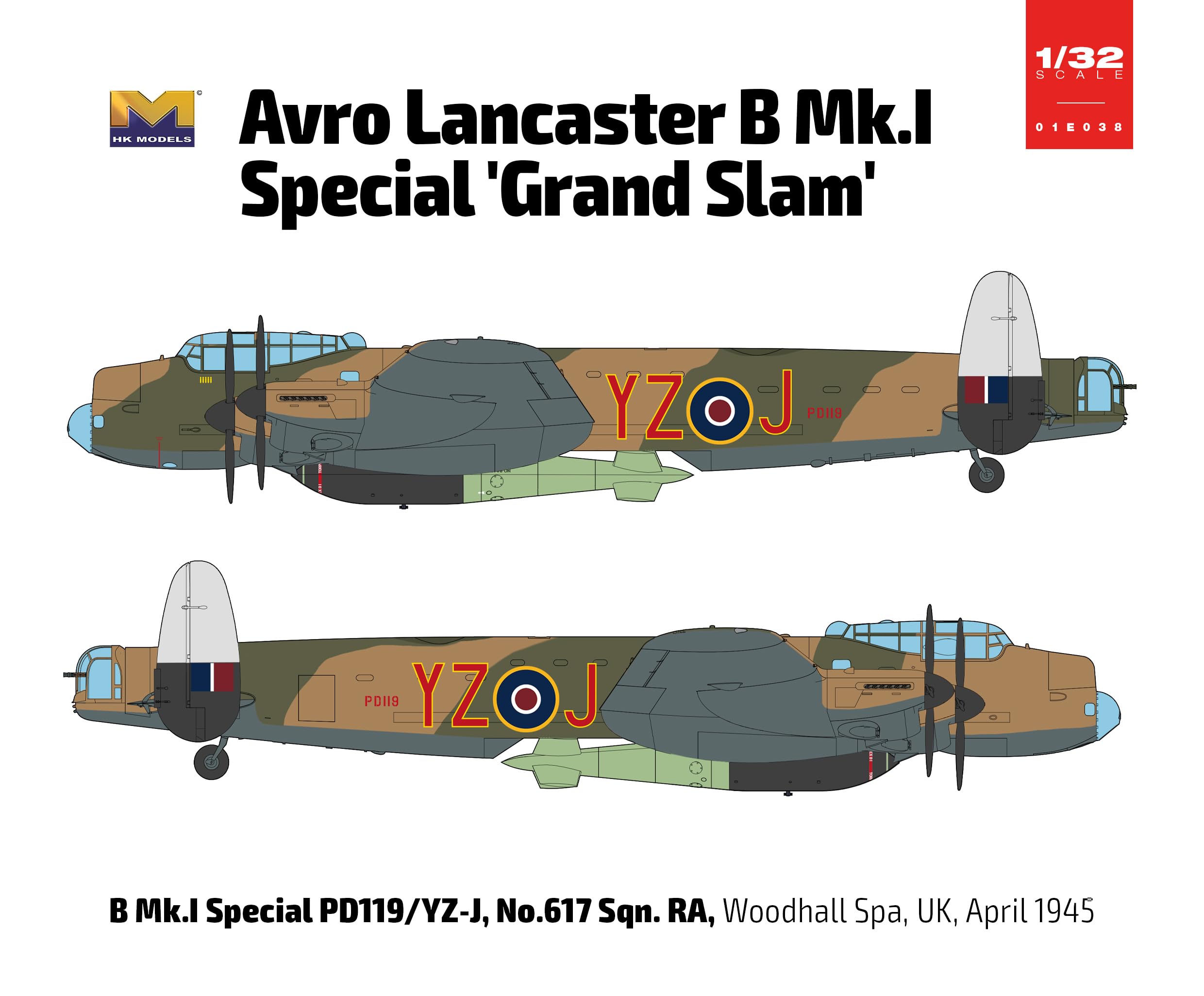 Amazon | HKモデル 1/32 アブロ ランカスターB Mk.I グランド