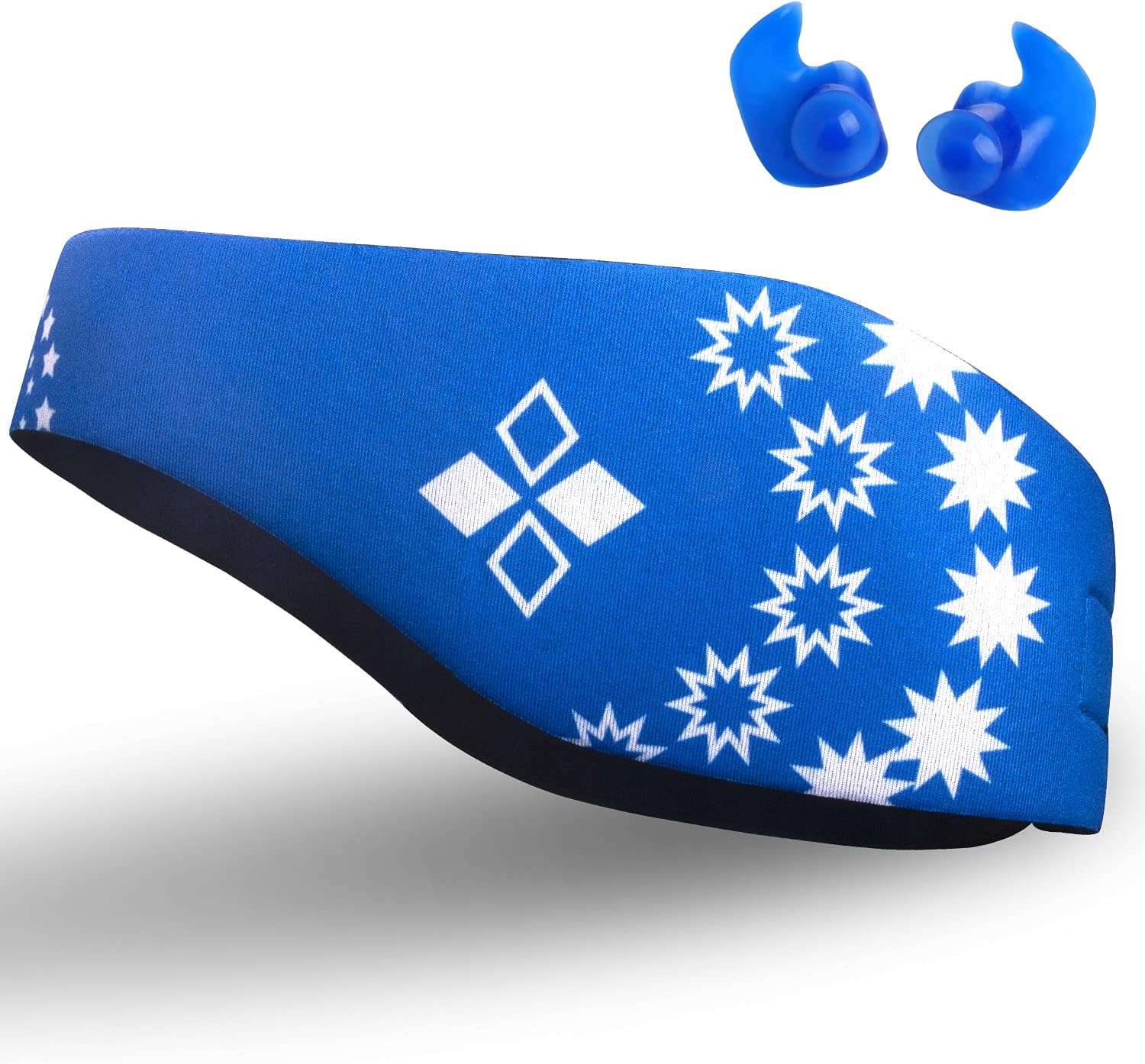 Qshare Swimming Headband & Silicone Earplugs Best Design