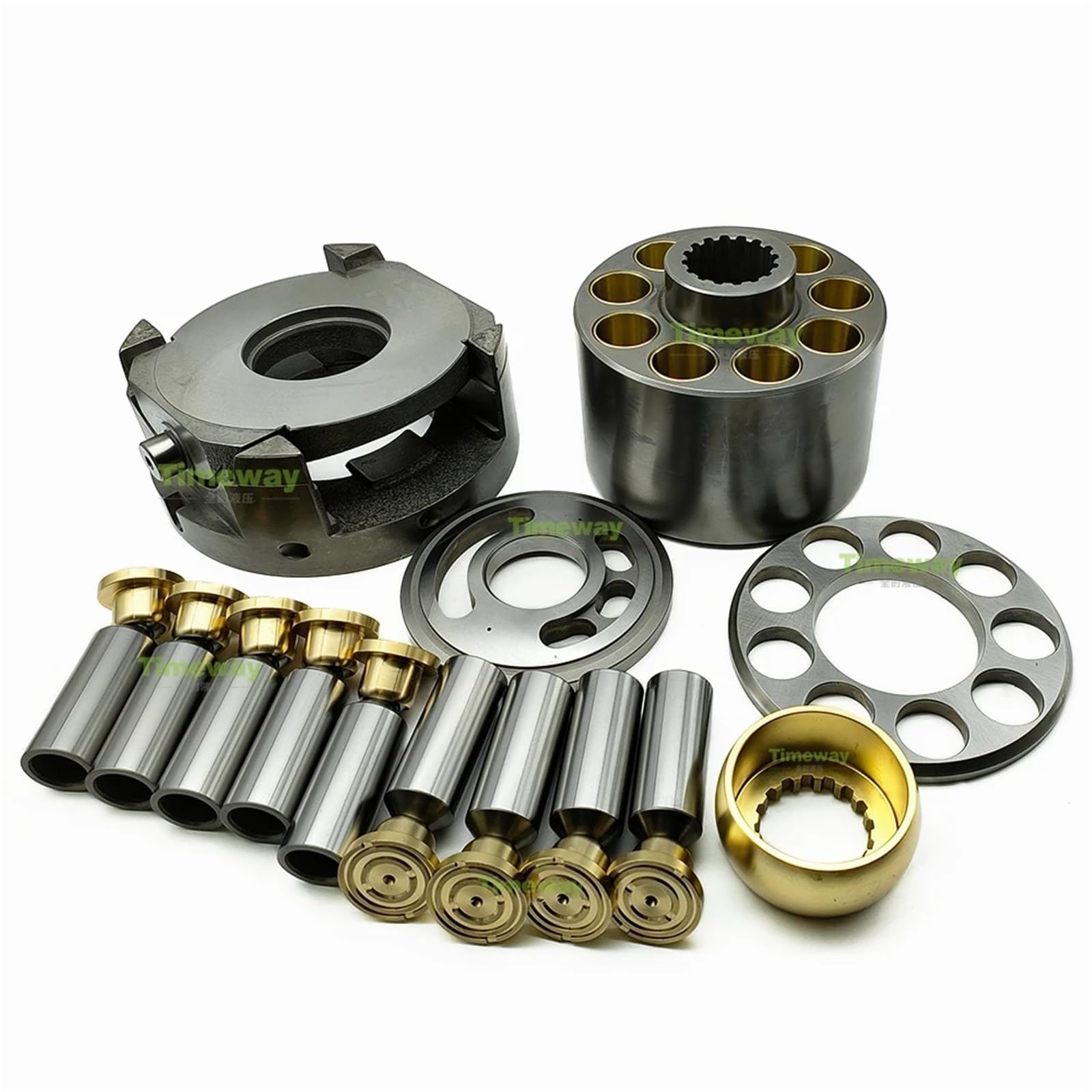 1 x NV-Axialkolbenpumpen-Reparatursatz, Hydraulikpumpe, Zubehör für NV172-Pumpe, Ersatzteile, Kolbenpumpe, Drehgruppen-Kits (NV172 LH)