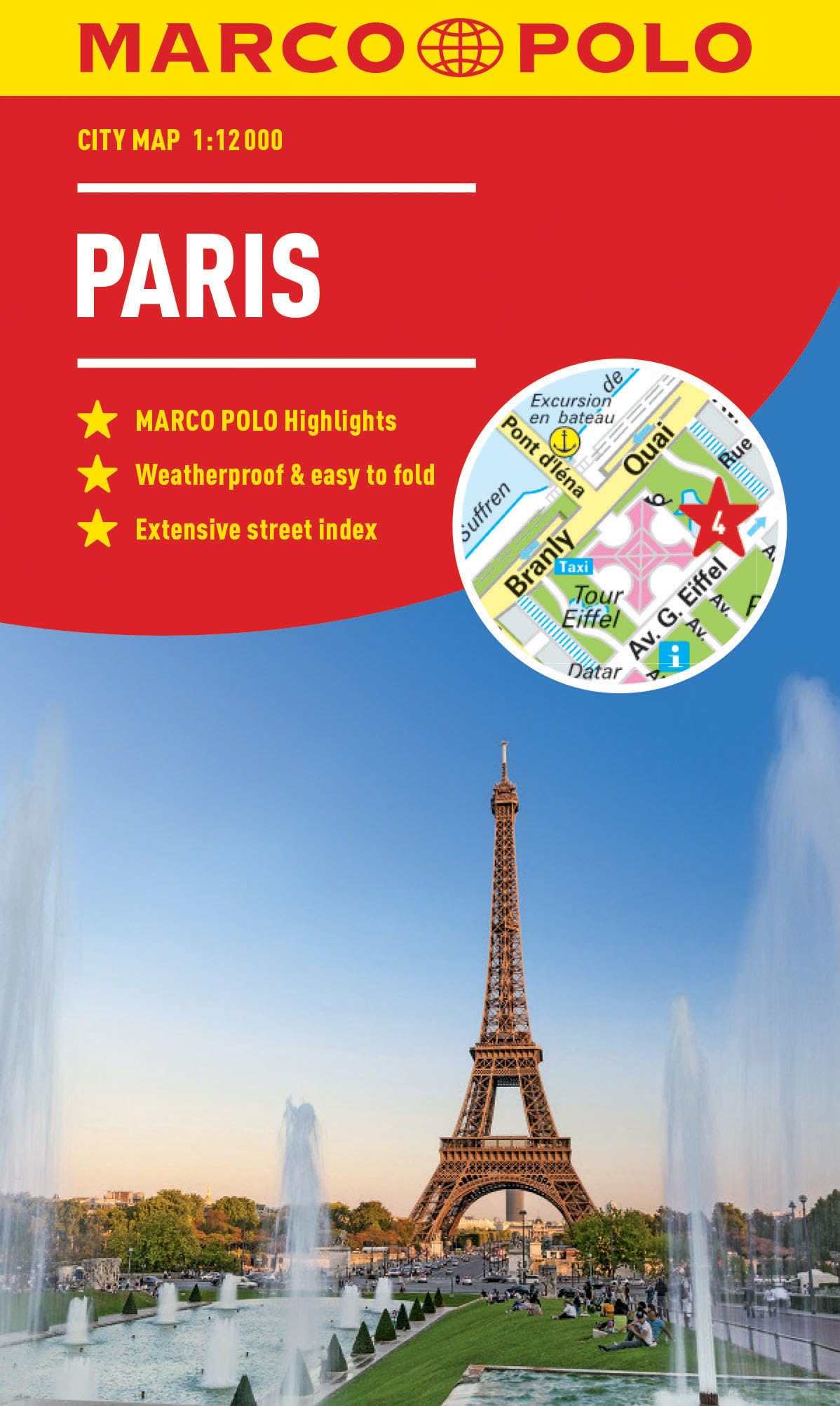 Paris Marco Polo City Map (Marco Polo City Maps)