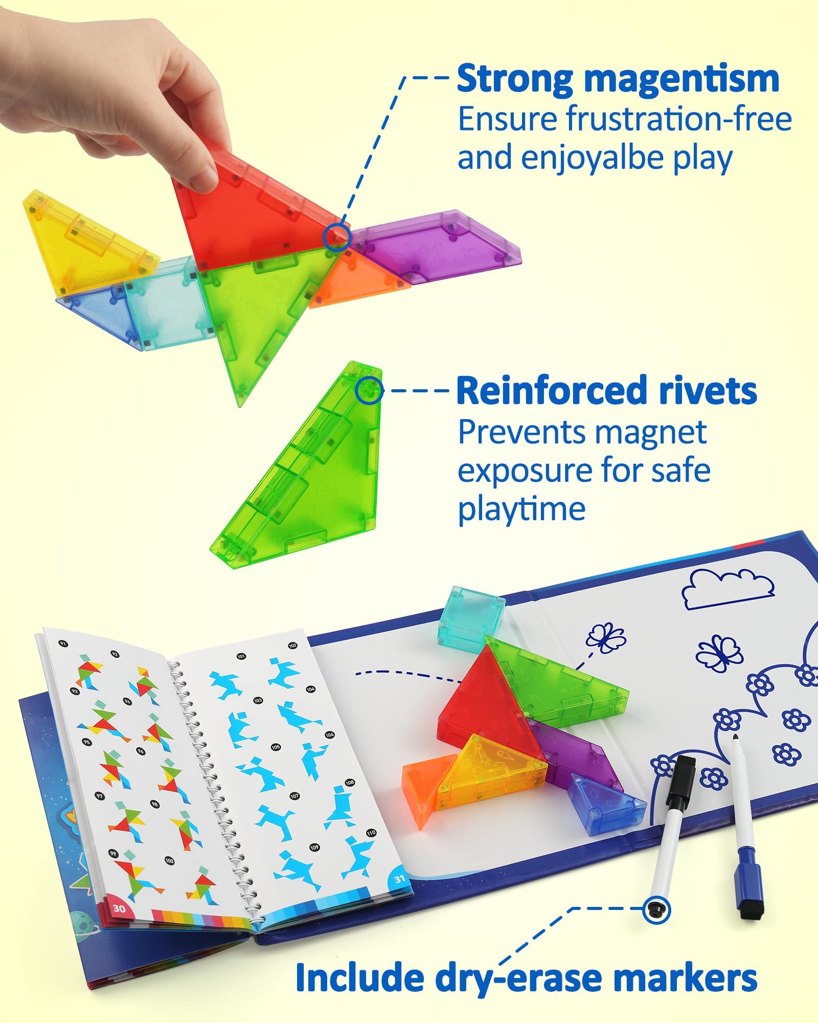 Puzzle en bois éducatif Apprentissage des formes géométrique Puzzle en bois éducatif Apprentissage des formes géométrique