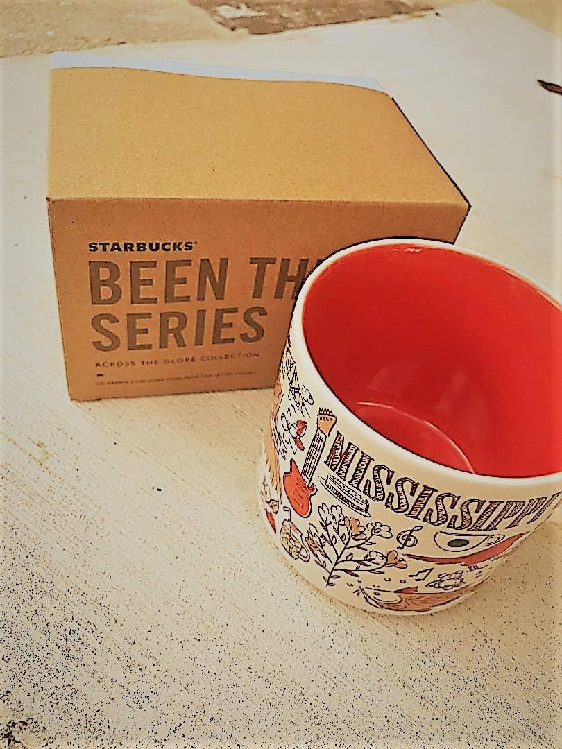 Starbucks MISSISSIPPI BEEN THERE SERIES ACROSS THE GLOBE COLLECTION Ceramic Coffee Mug