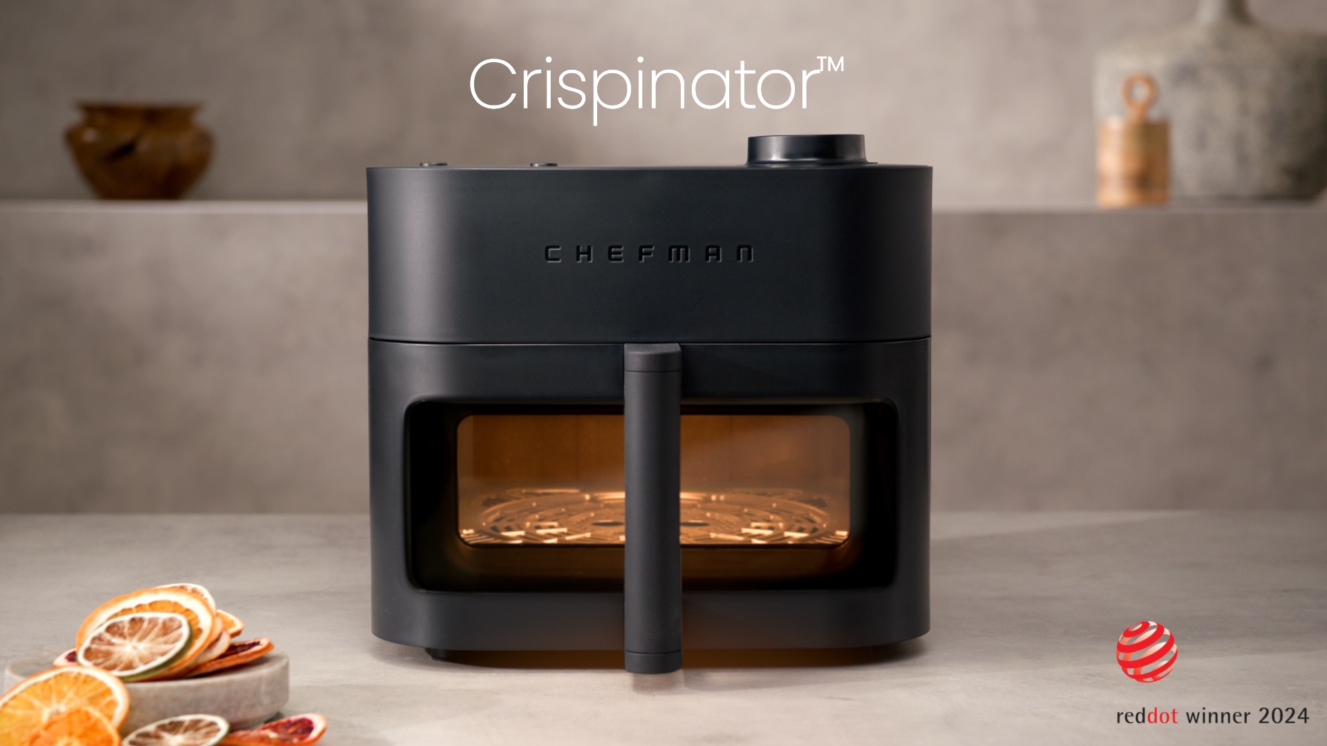 Amazon.com: Chefman Crispinator Air Fryer 7-in-1 with 8 Qt