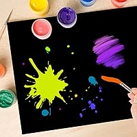 Vista 8 de Hoja de plástico ABS, 12 x 16 x 1/8 pulgadas de grosor, negro, moldeable para proyectos de bricolaje y decoración del hogar