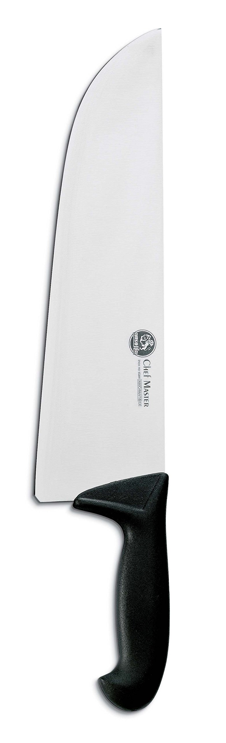 AUSONIA - COUTEAU LARGE DEMI-COUP AVEC LAME EN ACIER INOX 440 ET MANCHE ATOXIQUE EN POLYPROPYLÈNE 32 CM