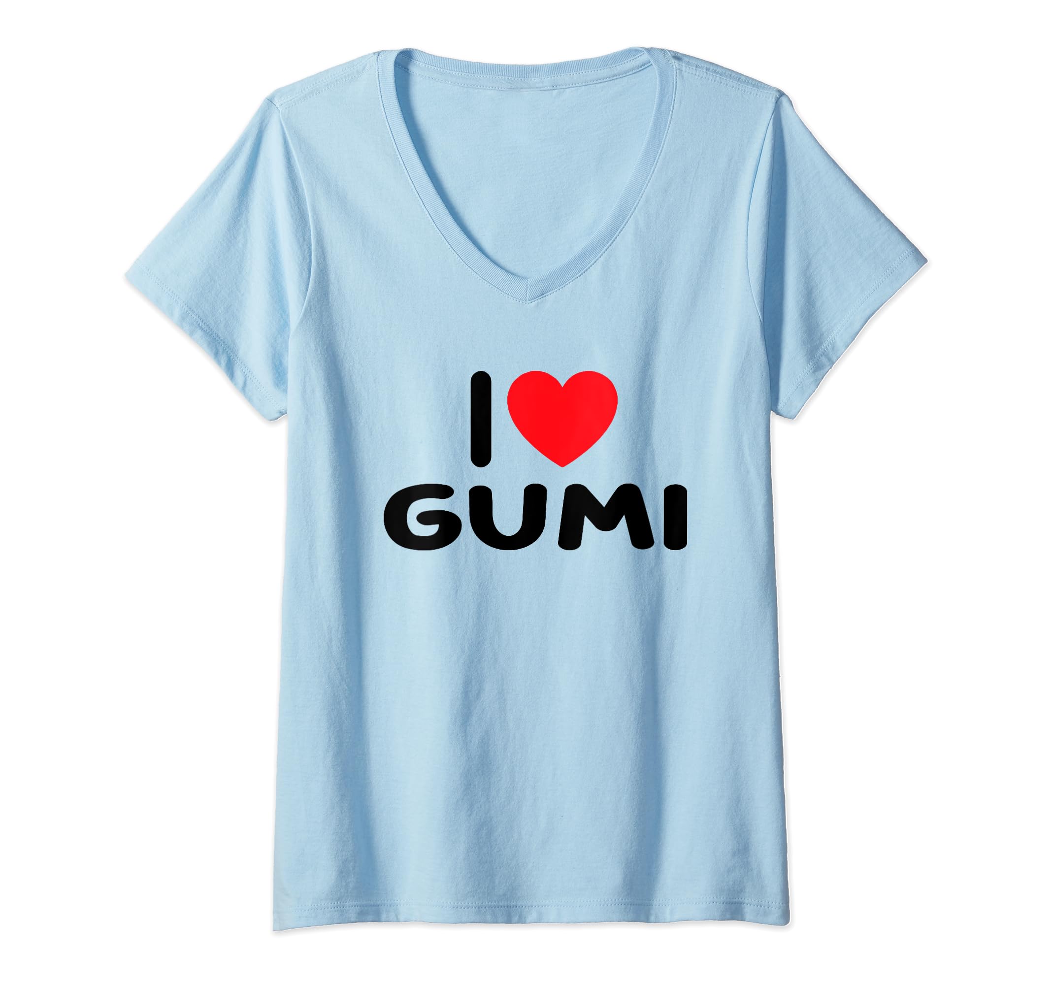 I Love Gumi V-Neck T-Shirt
