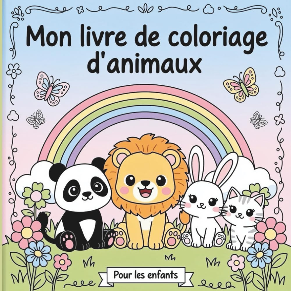 Mon livre de coloriage d'animaux: pour enfant