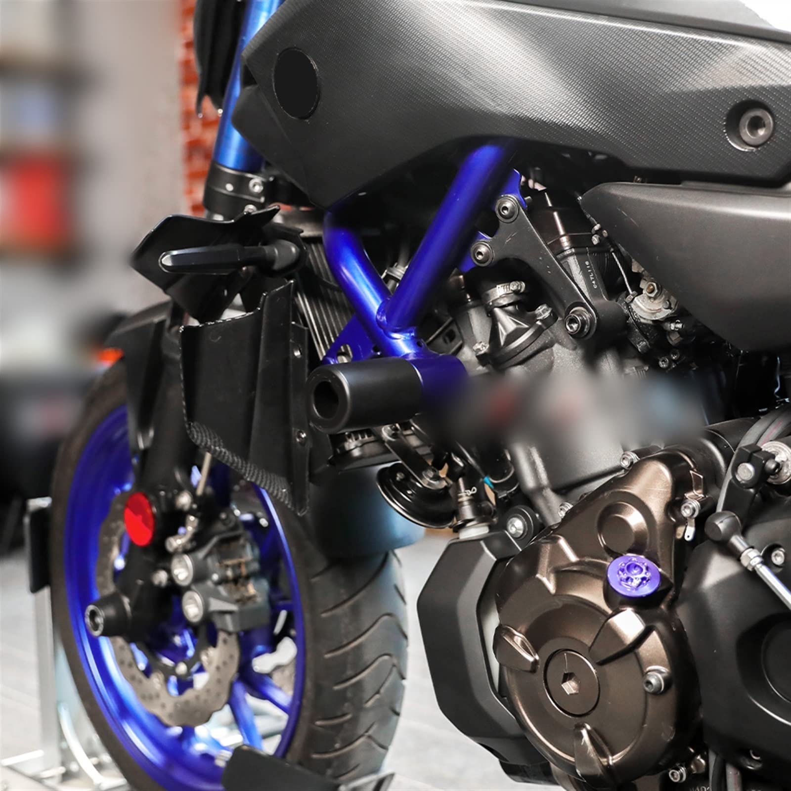 Frame Sliders Crash Protector For YAMAHA MT07 FZ-07 MT07 Tracer 700/GT 2024 Frame Sliders Crash Protector For YAMAHA MT07 FZ-07 MT07 Tracer 700/GT 2024