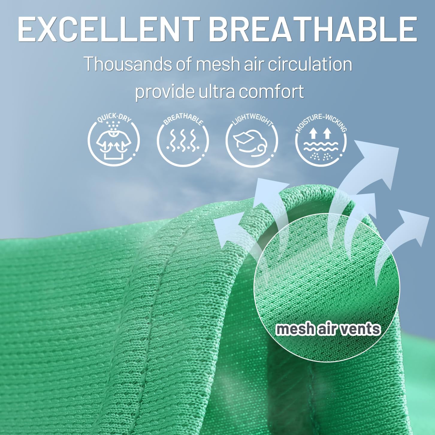 MIER Men's Quick Dry Workout Shirts Moisture Wicking Running Athletic Performance T-Shirts Recycled Polyester Top Tee - Image 6