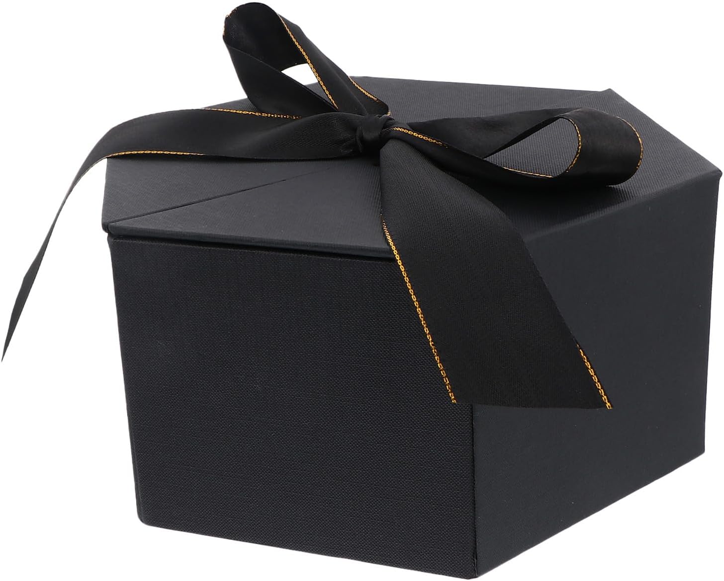 PLAFOPE 1pc Hexagon Container for Weddings Festivals Unique Romantic Packing Box for Candy Elegant Design for Valentine's Day Birthdays Special Occasions