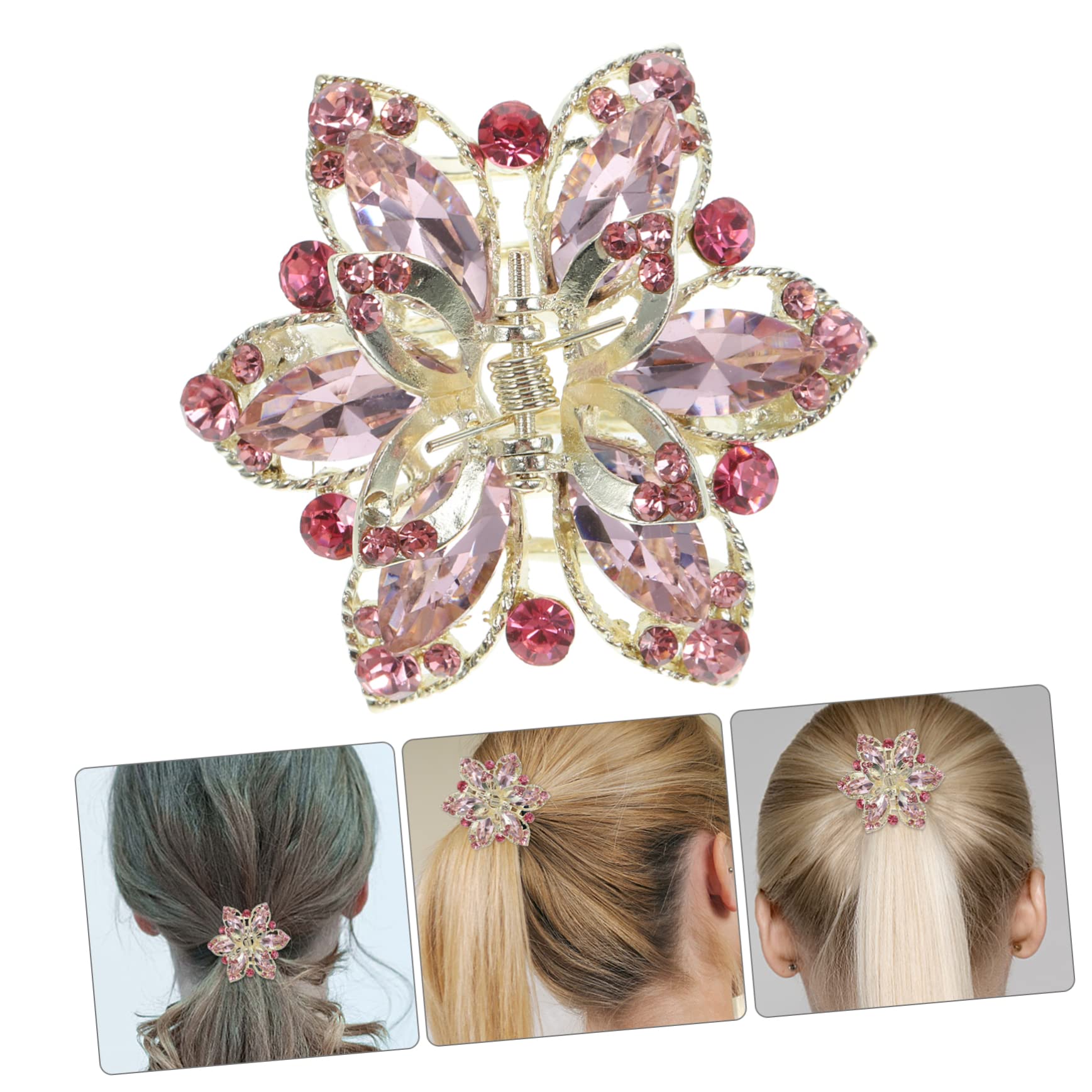 Didiseaon 5pezzi Fermaglio Per Decorativo Clip Per Per Clip Media Per Acconciature Accessorio Versatile Per Look Giornaliero e Speciali