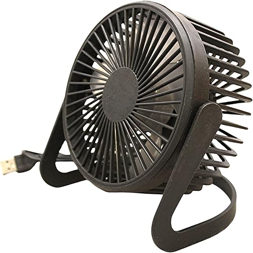 Dependable Industries inc. Essentials Ventilador de escritorio USB  Mini ventilador de escritorio portátil personal de 6 pulgadas, motor silencioso, disponible en Yaxa Colombia