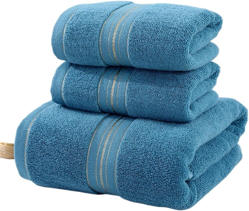 Men's & Ladies' Towel Sets Cotton Towels Bath Soft Gift