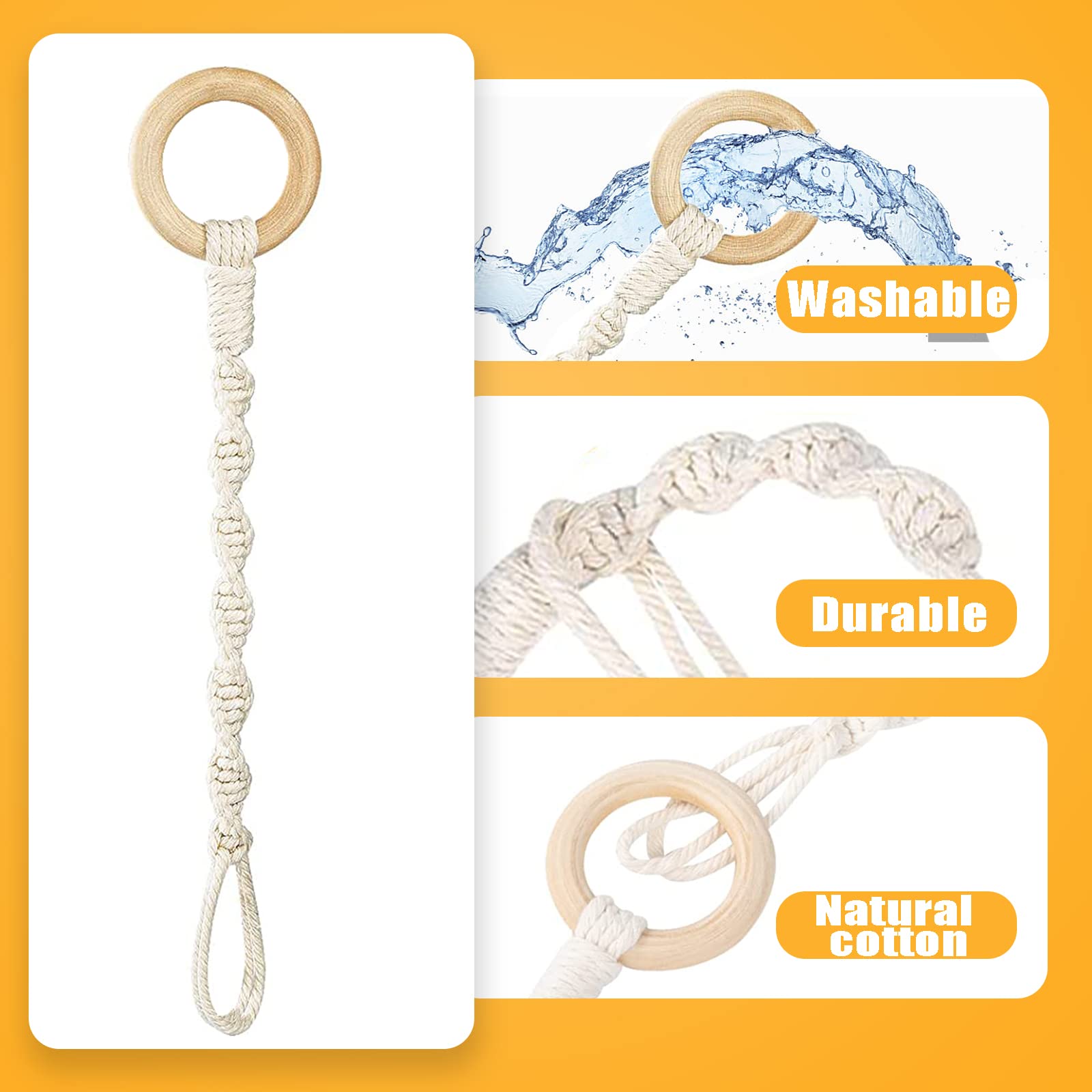 Adjustable Rope Extensions 6 Pack Macrame Plant Hanger Extenders ...