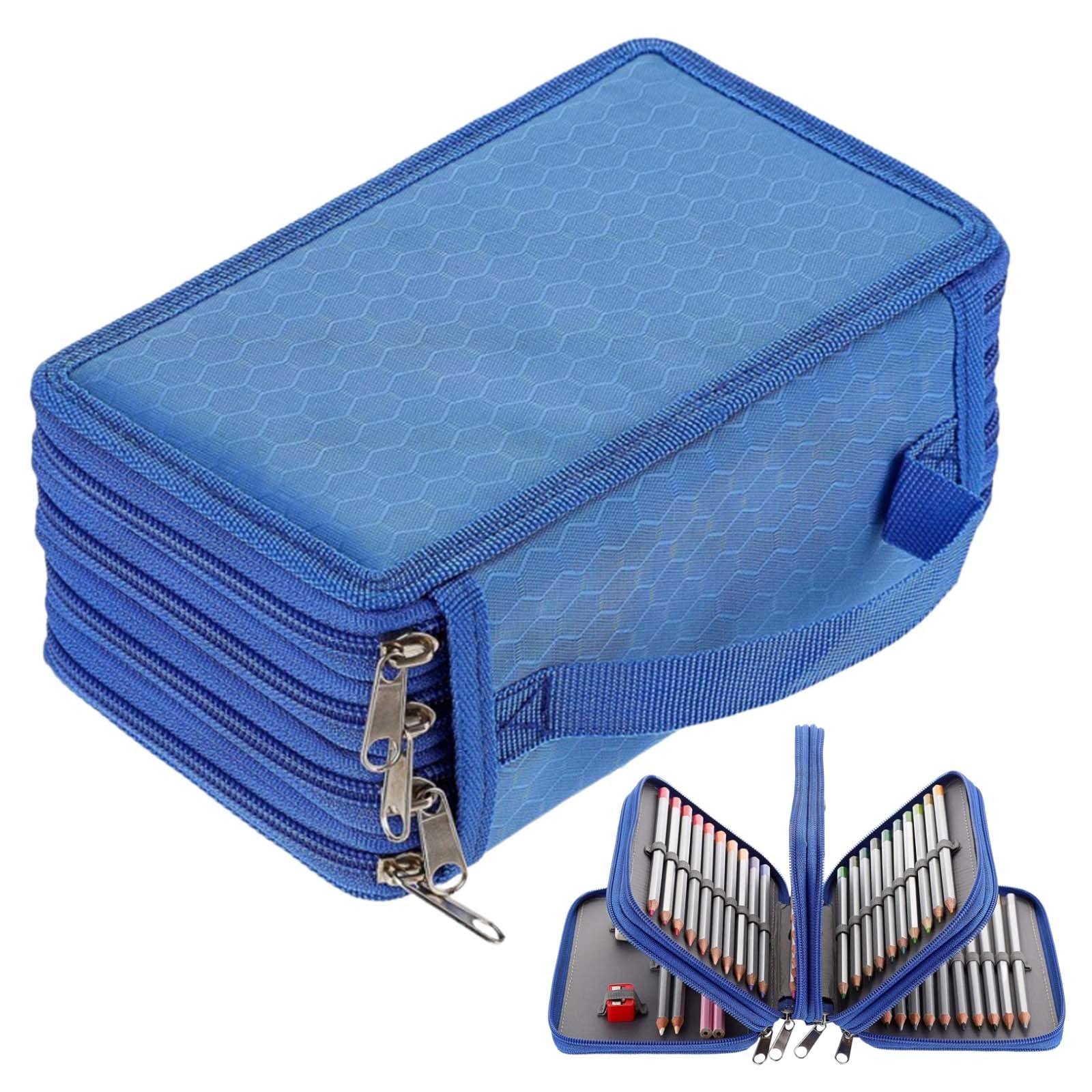 Astuccio impermeabile grande con 72 slot - Astuccio con chiusura lampo
