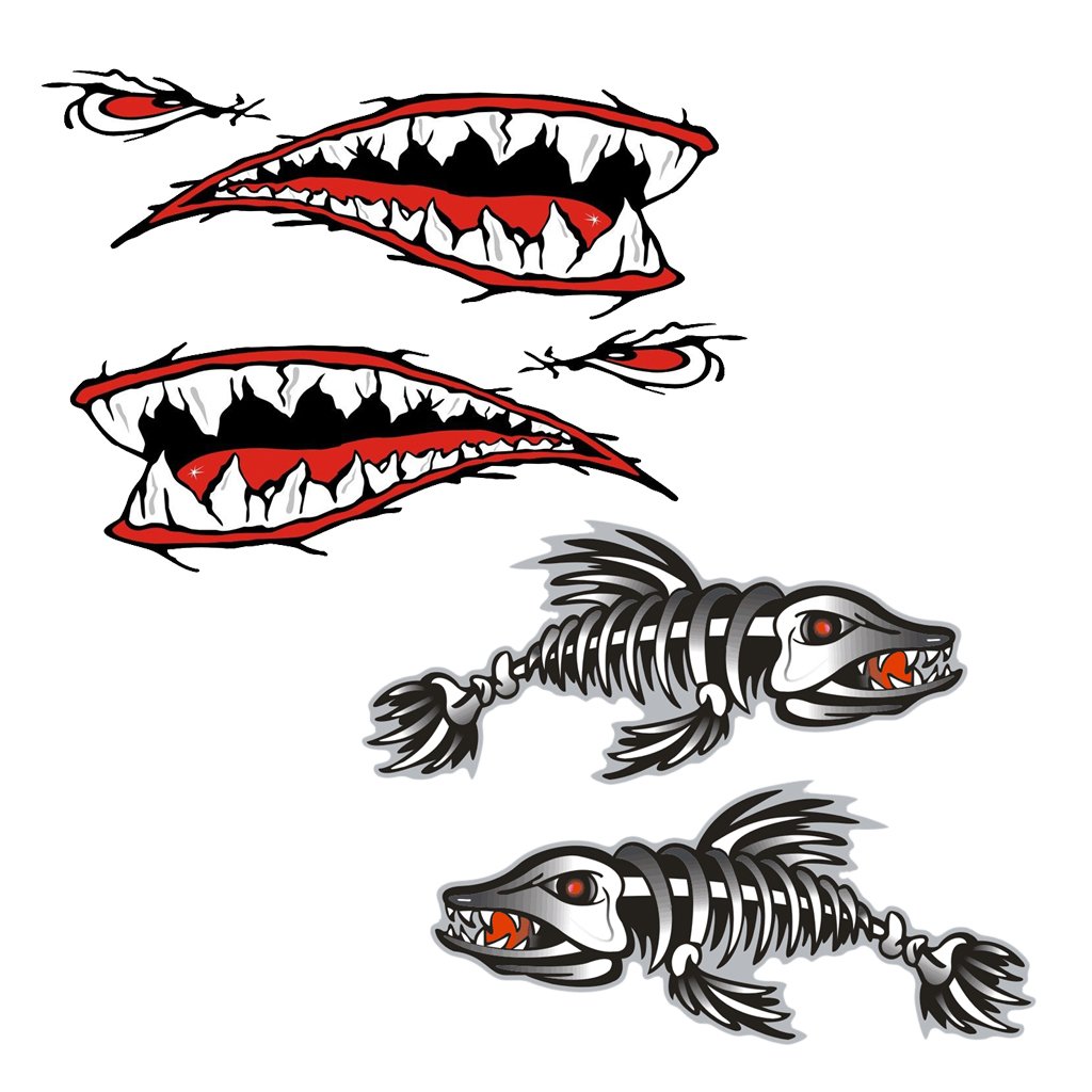Shark Decal For Kayak